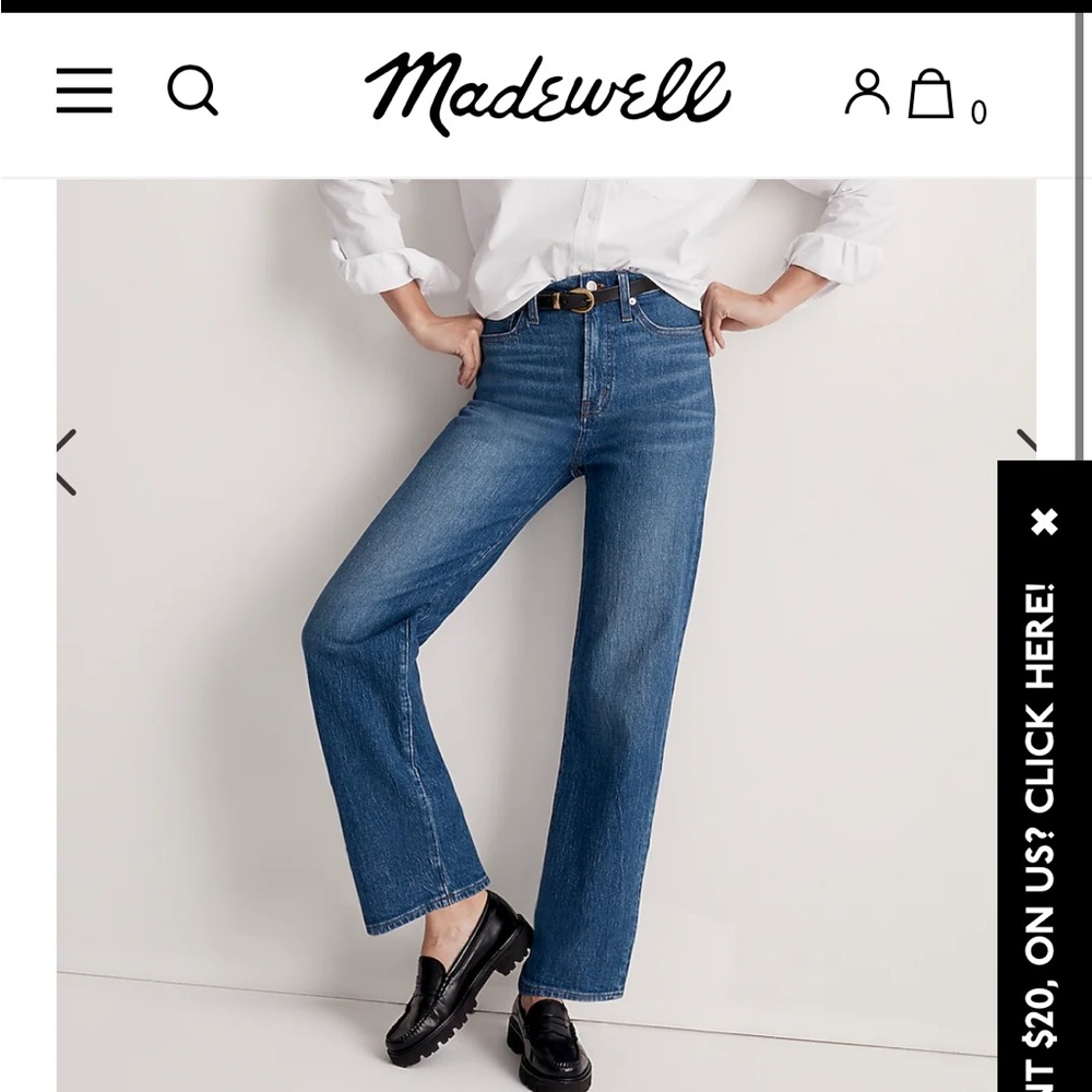 Perfect Vintage Wide leg jeans